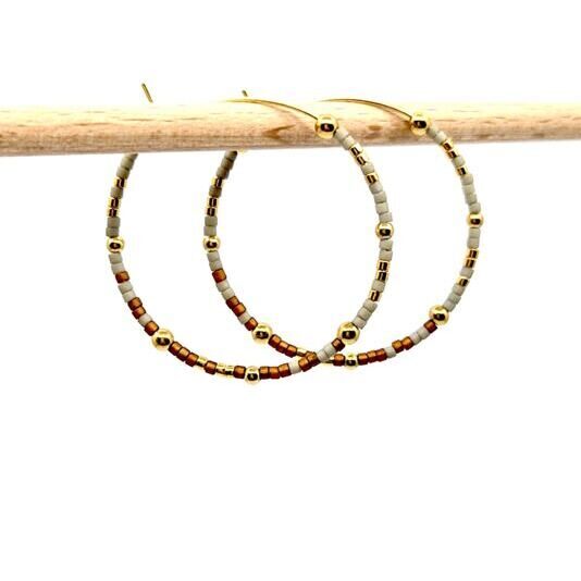 Creolen Finja dusty mint