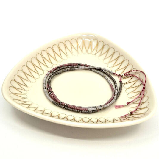 Armband Finja lila/grau
