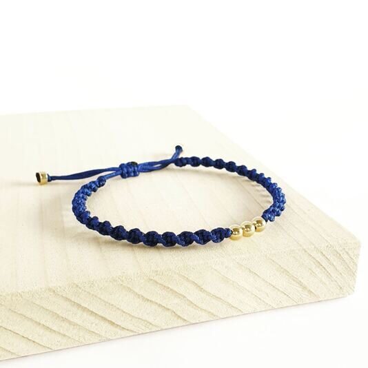 Armband Kalea blau / gold