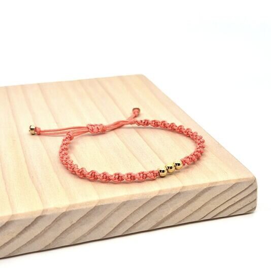 Armband Kalea coral / gold