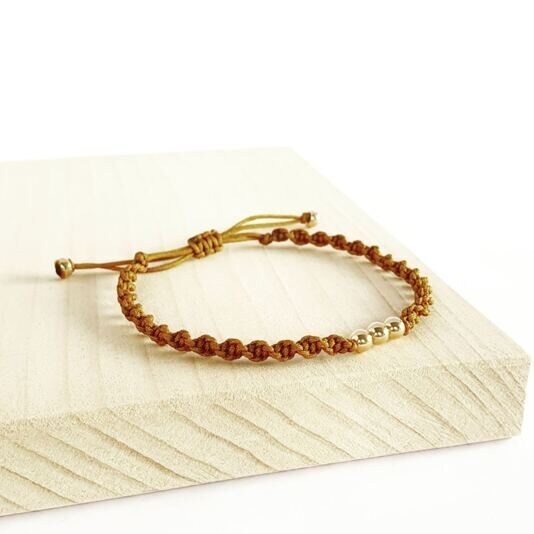 Armband Kalea cognac