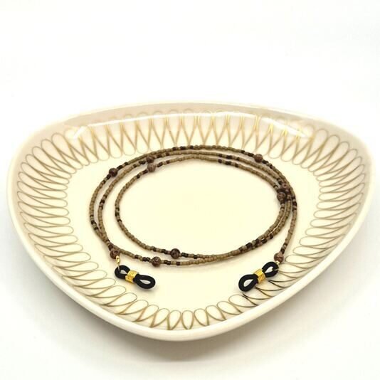 Brillenkette olive