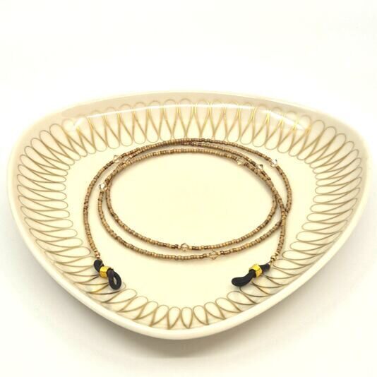 Brillenkette gold