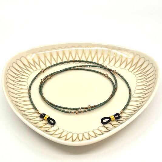 Brillenkette grün