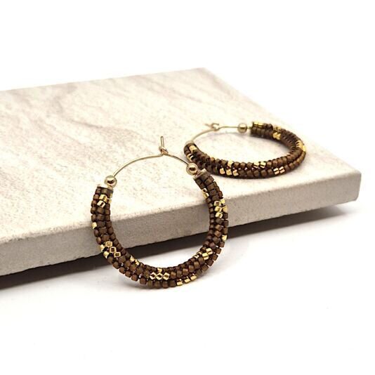 Creolen Josefine bronze