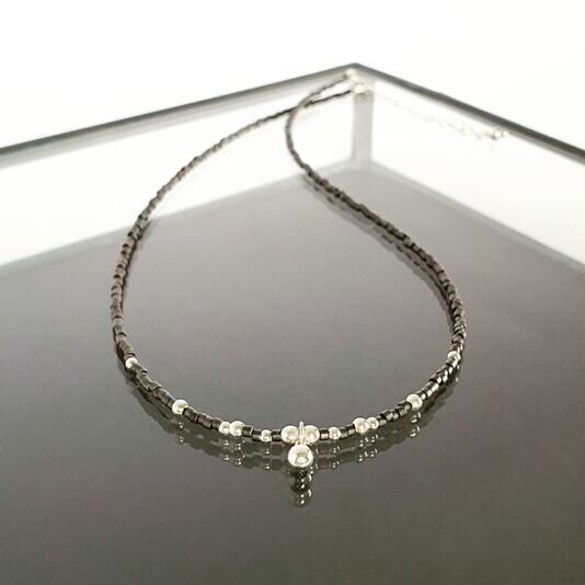 Kette Lisette metallic anthrazit