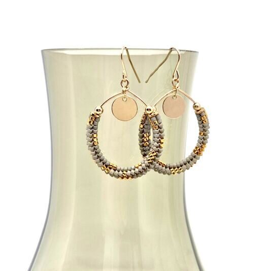 Ohrhänger Kisha dusty mint