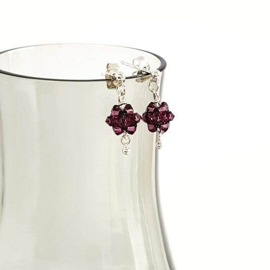 Stecker petite Olivia pearl burgund